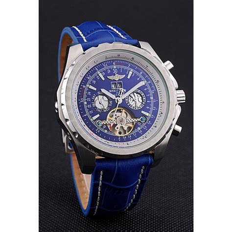 breitling bentley blau